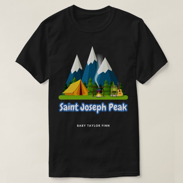 Saint Joseph Peak T-Shirt (Design Front)