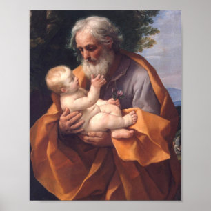 Saint Joseph - Saint Day Painting Poster