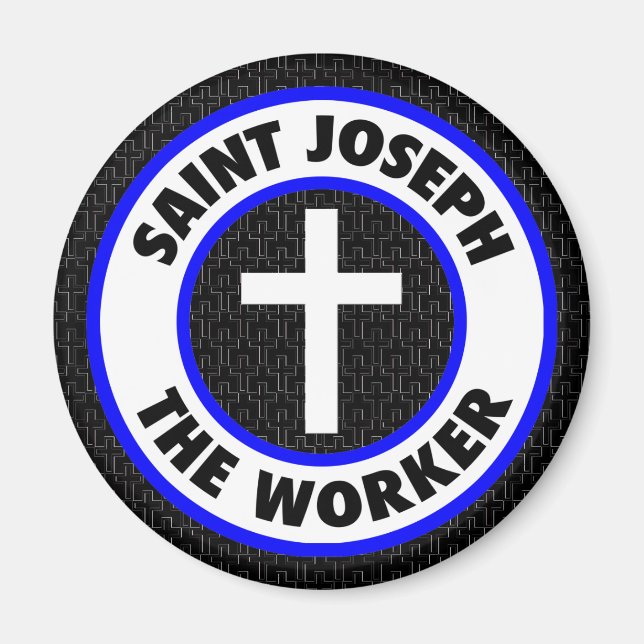Saint Joseph the Worker Magnet (Front)
