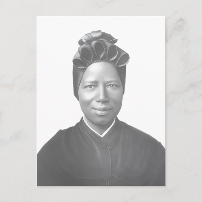 Saint Josephine Bakhita Postcard (Front)