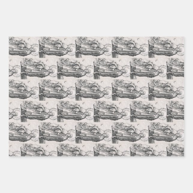 Saint Jude Thaddaeus the Apostle Wrapping Paper Sheet (Front)