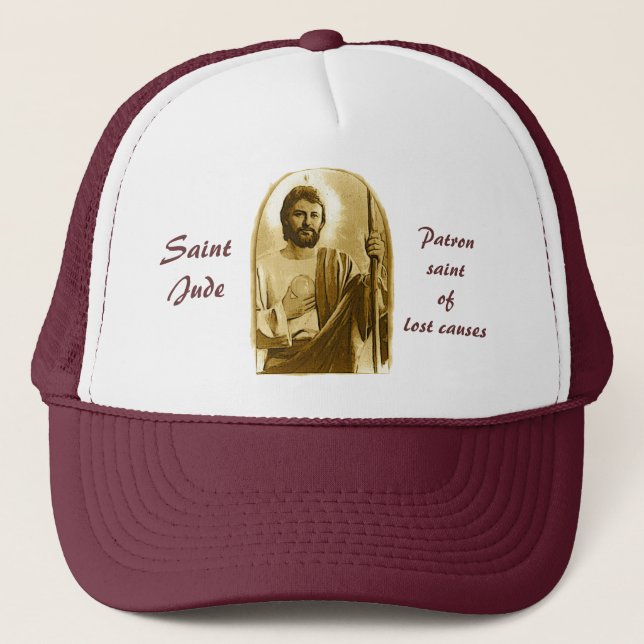 Saint Jude Trucker Hat (Front)