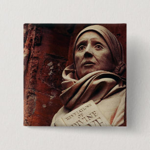 Saint Julian of Norwich 2 Inch Square Button