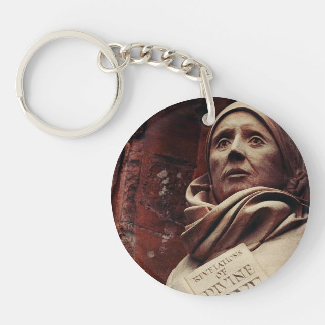 Saint Julian of Norwich Keychain (Front)