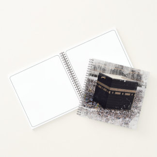 Saint Kaaba, Masjid Al Haram, watercolour illustra Notebook