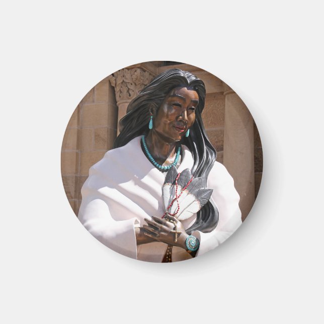 Saint Kateri Tekakwitha Magnet (Front)