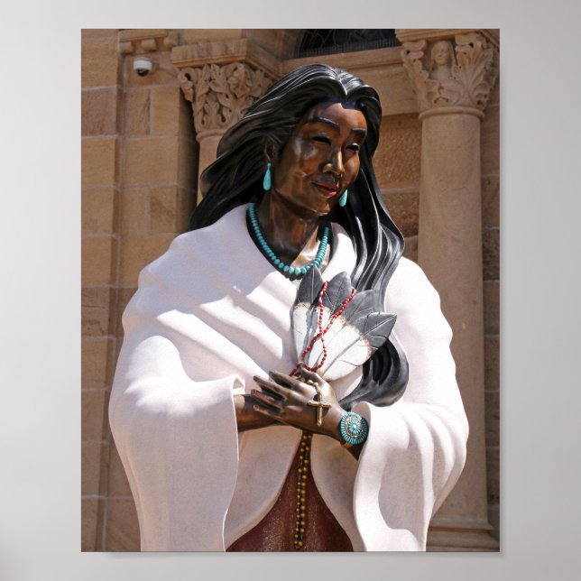Saint Kateri Tekakwitha Poster (Front)