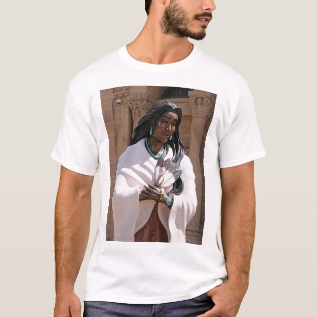 Saint Kateri Tekakwitha T-Shirt (Front)