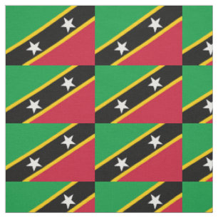 Saint Kitts and Nevis Flag Fabric