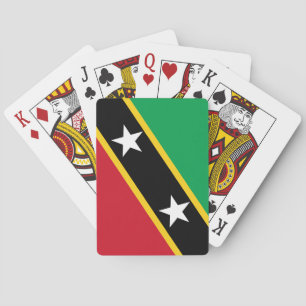 Saint Kitts and Nevis Flag Playing Cards