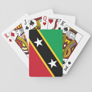 Saint Kitts and Nevis Flag Playing Cards