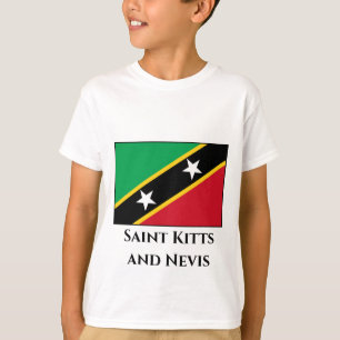 Saint Kitts and Nevis Flag T-Shirt