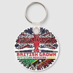 Saint Kitts and Nevis Kittitian Nevisian British Keychain