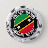 Saint Kitts and Nevis Round Emblem