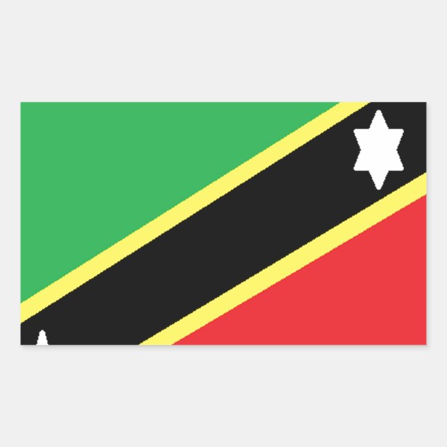 Saint Kitts and Nevis Sticker (Front)