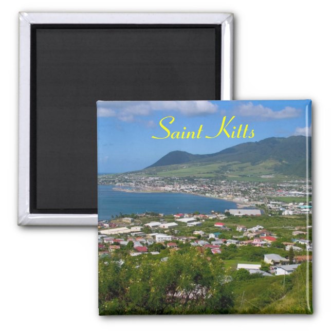 Saint Kitts magnet (Front)