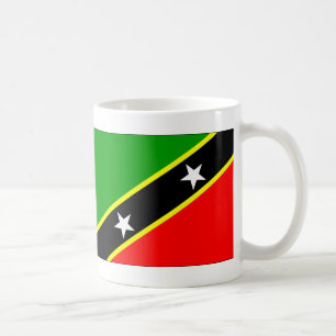 Saint Kitts & Nevis Flag Coffee Mug