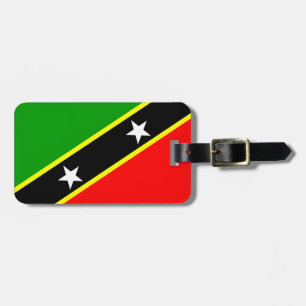 Saint Kitts & Nevis flag Luggage Tag