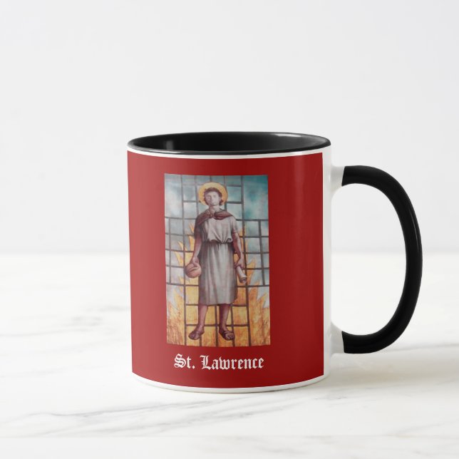 Saint Lawrence*, patron des cuisiniers, tasse (Droite)