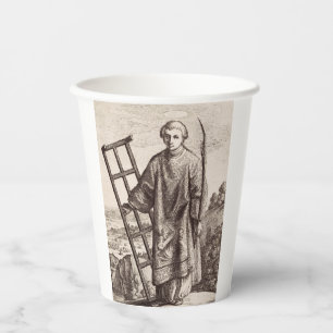 Saint Lawrence patron saint archive Paper Cups