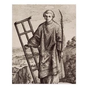 Saint Lawrence patron saint archive Poster