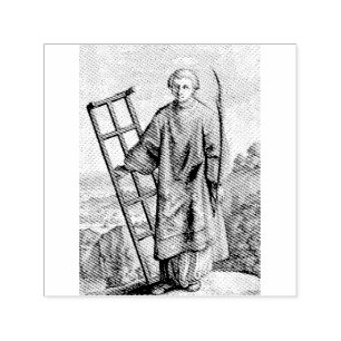 Saint Lawrence patron saint archive Self-inking Stamp