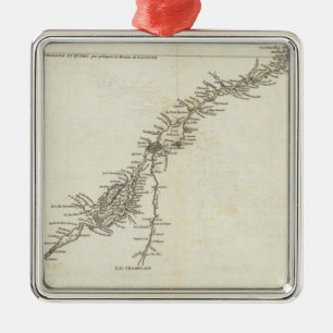 Saint Lawrence River in Canada Metal Ornament