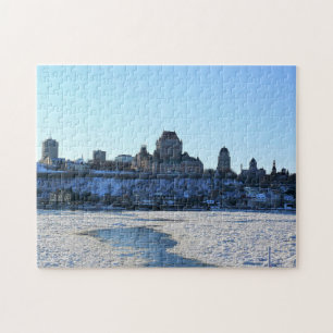 Saint Lawrence River & Old Quebec City, Quebec Jigsaw Puzzle