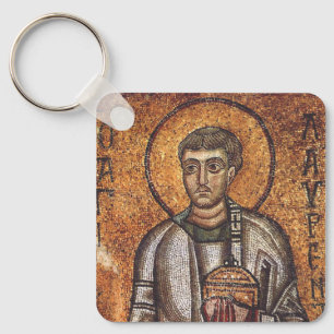 Saint Lawrence the Martyr Keychain