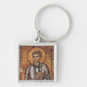Saint Lawrence the Martyr Keychain