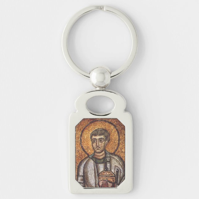 Saint Lawrence the Martyr Keychain (Front)