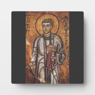 Saint Lawrence the Martyr Plaque