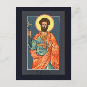 Saint Longinus la carte de prière Centurion