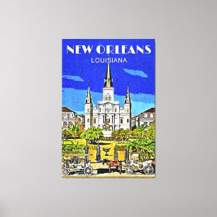 Saint Louis Cathedral Canvas Print