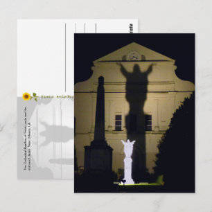 Saint Louis Cathedral, New Orleans, LA -  Postcard