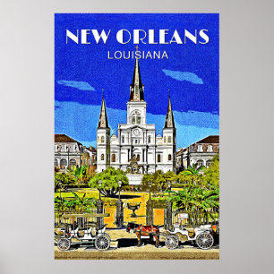 Saint Louis Cathedral Poster
