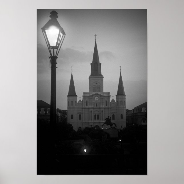 Saint Louis Cathedral Poster (Front)