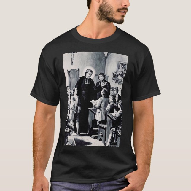 Saint Louis de Montfort French priest  T-Shirt (Front)