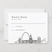 Saint-Louis Mariage | Stylisé Skyline RSVP