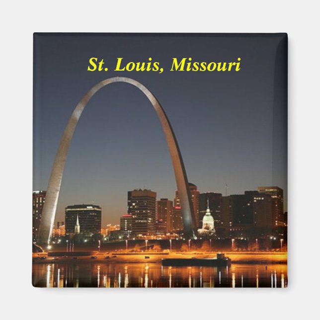 Saint Louis Missouri magnet (Front)