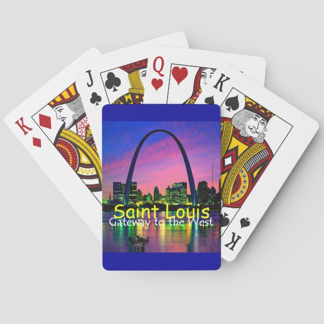 Saint Louis MO Playing Cards (Back)