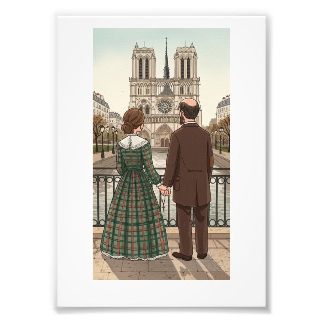 Saint Louis & Zelie Martin Catholic Photo Print (Front)