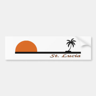 Saint Lucia Bumper Sticker