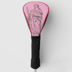 Saint Lucia by Bernardino Luini  Golf Head Cover