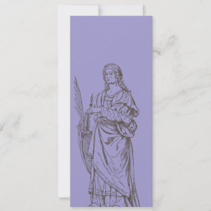 Saint Lucia by Bernardino Luini Invitation