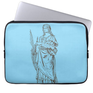 Saint Lucia by Bernardino Luini  Laptop Sleeve