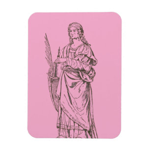 Saint Lucia by Bernardino Luini  Magnet