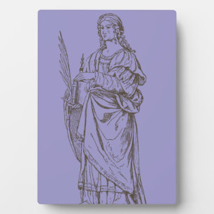 Saint Lucia by Bernardino Luini  Plaque