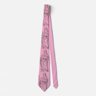Saint Lucia by Bernardino Luini Tie