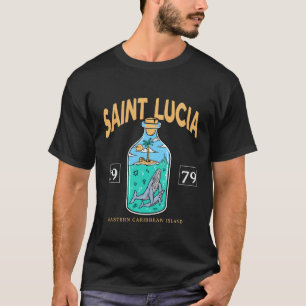 Saint Lucia Caribbean T-Shirt